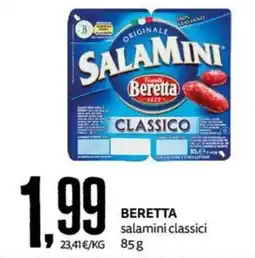 PRO7 Supermercati Beretta salamini classici offerta