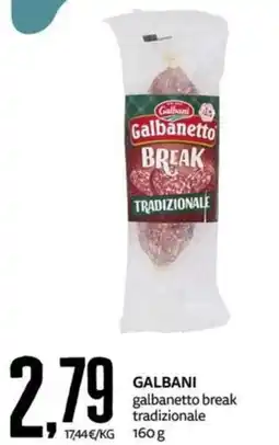 PRO7 Supermercati Galbani galbanetto break tradizionale offerta