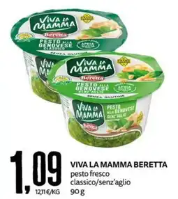 PRO7 Supermercati Viva la mamma beretta pesto fresco classico/senz'aglio offerta