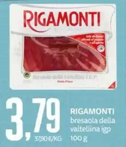 PRO7 Supermercati Rigamonti bresaola della valtellina igp offerta