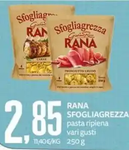 PRO7 Supermercati Rana sfogliagrezza pasta ripiena offerta