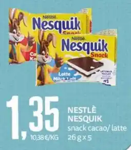 PRO7 Supermercati Nestlé Nesquik snack cacao/latte offerta