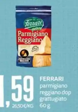 PRO7 Supermercati Ferrari parmesano reggiano dop grattugiato offerta