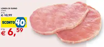 Esselunga Lonza di suino offerta