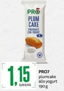 PRO7 Supermercati PRO7 plumcake allo yogurt offerta