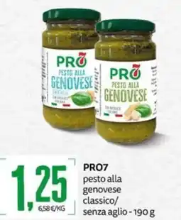 PRO7 Supermercati PRO7 pesto alla genovese classico offerta