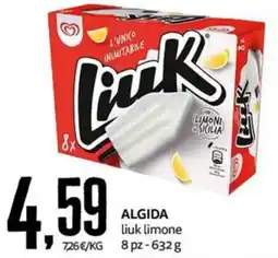 PRO7 Supermercati Algida liuk limone offerta