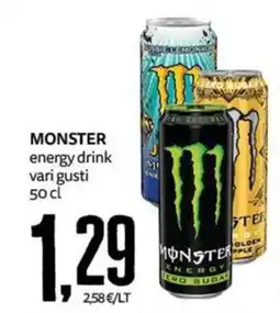 PRO7 Supermercati Monster energy drink offerta