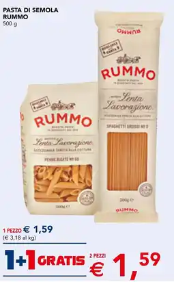 Esselunga Pasta di semola Rummo offerta