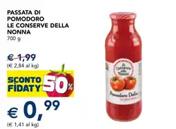 Esselunga Passata di pomodoro Le conserve della nonna offerta