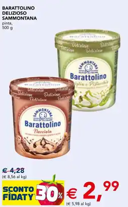 Esselunga Barattolino Sammontana offerta