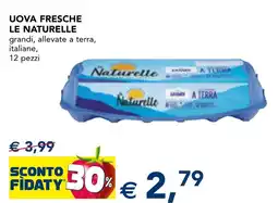 Esselunga Uova fresche Le Naturelle offerta