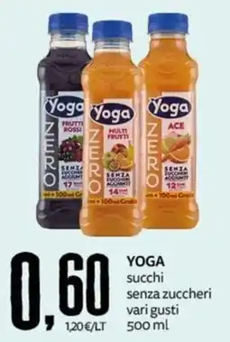 PRO7 Supermercati Yoga succhi senza zuccheri offerta