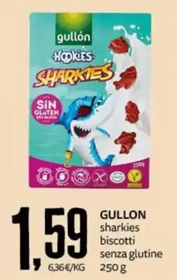 PRO7 Supermercati Gullón sharkies biscotti senza glutine offerta