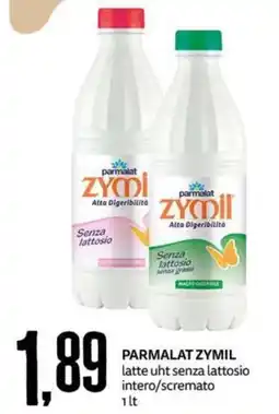 PRO7 Supermercati Parmalat Zymil latte uht senza lattosio offerta