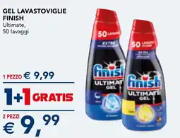 Esselunga Gel lavastoviglie Finish Ultimate offerta