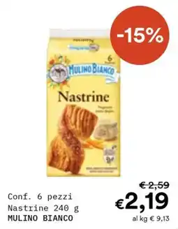 Borello Supermercati Nastrine MULINO BIANCO offerta