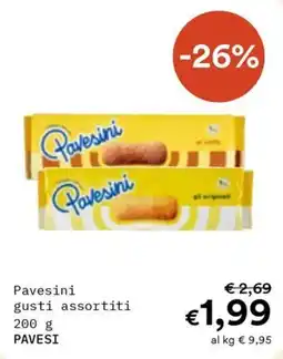 Borello Supermercati Pavesini gusti assortiti offerta