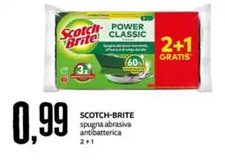 PRO7 Supermercati Scotch-Brite spugna abrasiva antibatterica offerta