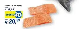 Esselunga Filetto di salmone offerta