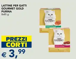 Esselunga Lattine per gatti Gourmet Gold Purina offerta
