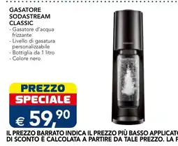 Esselunga Gasatore Sodastream Classic offerta