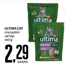 PRO7 Supermercati Ultima cat croccantini offerta