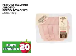 Esselunga Petto di tacchino arrosto Borgo Rovagnati offerta