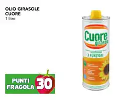 Esselunga Olio girasole Cuore offerta