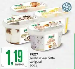 PRO7 Supermercati PRO7 gelato in vaschetta offerta