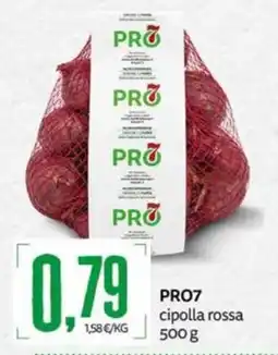 PRO7 Supermercati PRO7 cipolla rossa offerta