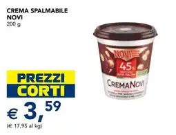 Esselunga Crema spalmabile Novi offerta