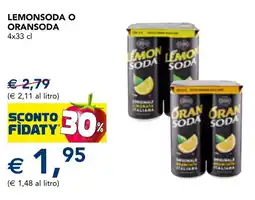 Esselunga Lemon Soda o Oran Soda offerta