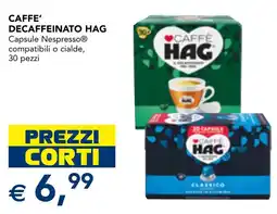 Esselunga Caffè decaffeinato Hag offerta