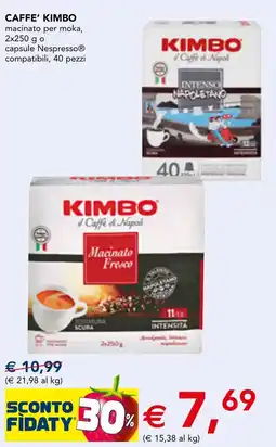 Esselunga Caffè Kimbo offerta