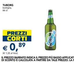 Esselunga Tuborg bottiglia offerta