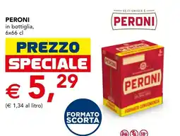 Esselunga Peroni in bottiglia offerta
