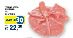 Esselunga Fettine sottili di vitello offerta