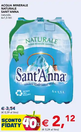 Acqua minerale naturale Sant'Anna