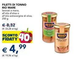 Esselunga Filetti di tonno Rio Mare offerta