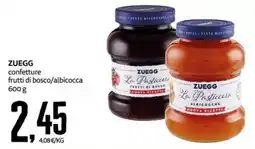 PRO7 Supermercati Zuegg confettura frutti di bosco/albicocca offerta