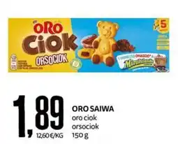 PRO7 Supermercati Oro Saiwa oro ciok orsociok offerta