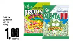 PRO7 Supermercati GIULIA caramelle vari tipi offerta