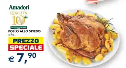 Esselunga Amadori Pollo allo spiedo offerta