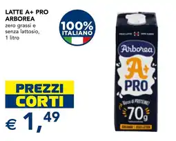 Esselunga Latte A+ Pro Arborea offerta