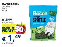 Esselunga Spätzle Bocon offerta