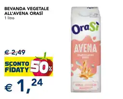 Esselunga Beveranda vegetale all'avena OraSi offerta