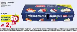 Esselunga Yogurt cremoso Müller offerta