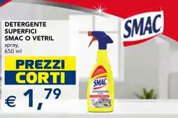 Esselunga Detergente superfici Smac o vetril offerta