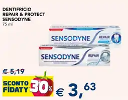 Esselunga Dentifricio Repair & Protect Sensodyne offerta